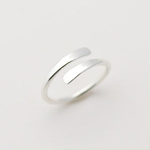 "Equality" Forged Minimalist Open Ring