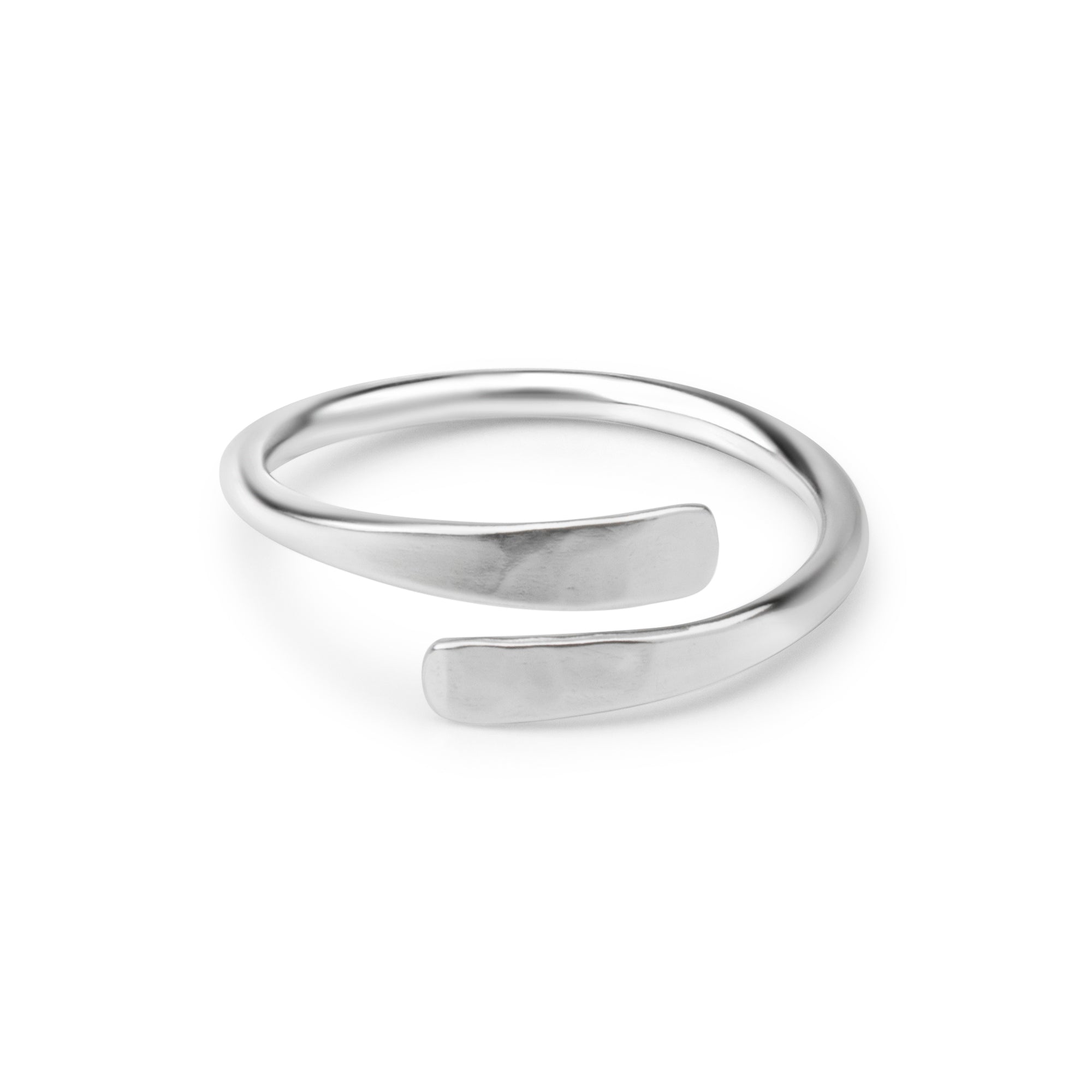"Equality" Forged Minimalist Open Ring