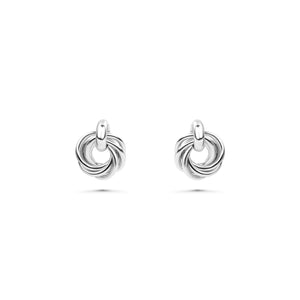 Mobius Chainmaille Post Earrings, Small