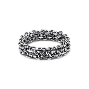 "Bramble" Flexible Chainmaille Ring
