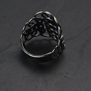 "Armorer's" Fused Chainmaille Statement Ring