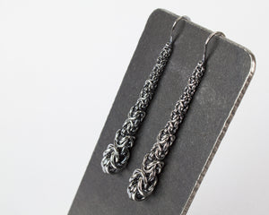 Long Byzantine Drop Earrings - Femailler