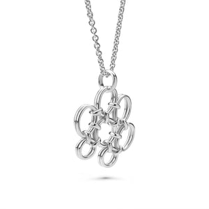 Fused Chainmaille Paw Pendant Necklace